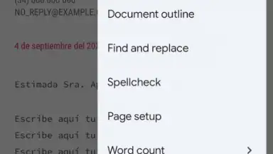 Google Docs screenshot 14
