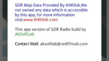 SDR Radio screenshot 1