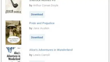 Free library screenshot 5