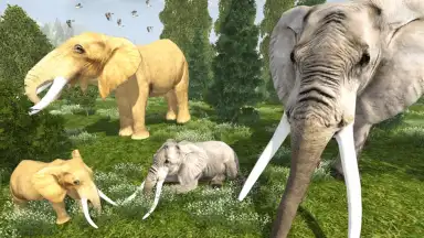 Wild Elephant Simulator screenshot 2