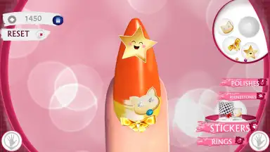 Cute Nail Art Designs Game 3D screenshot 3