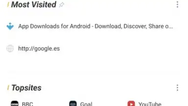 UC Browser screenshot 7