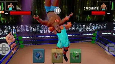 Tag Team Wrestling Games: Mega Cage Ring Fighting screenshot 2