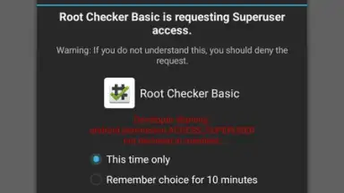 Root Checker (Superuser) screenshot 5