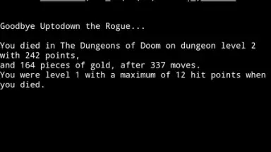 UnNetHack screenshot 1