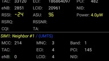 Network Cell Info Lite screenshot 2