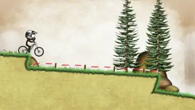 Stickman Downhill screenshot 1