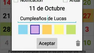 Calendario Laboral Argentina screenshot 1