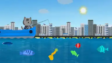 Cat Goes Fishing Simulator screenshot 2