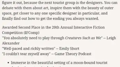 Creatures Such as We screenshot 6