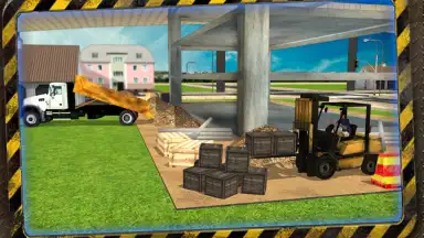 Construction Trucker 3D Sim screenshot 5