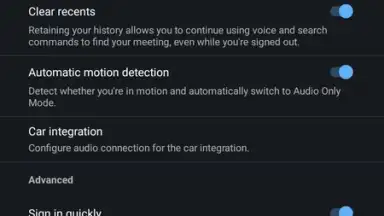 WebEx Meetings screenshot 6