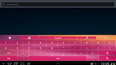 Pink Keyboard screenshot 2