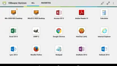 VMware Horizon Client screenshot 11
