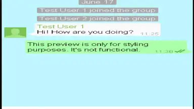NEW MESSENGERAPP screenshot 1