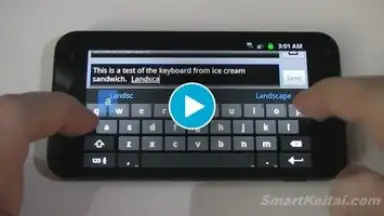 Ice Cream Sandwich Keyboard screenshot 1