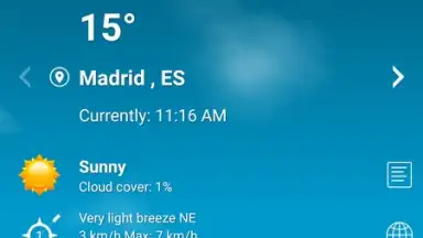 Weather XL PRO screenshot 1