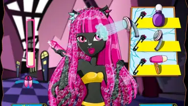Monster Catty Noir Hair Salon screenshot 3