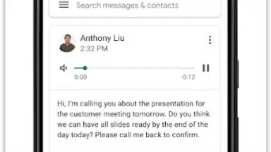 Google Voice screenshot 3