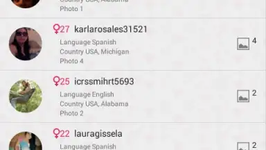 Видео чат для девушек screenshot 3