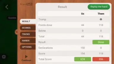 French Belote screenshot 4