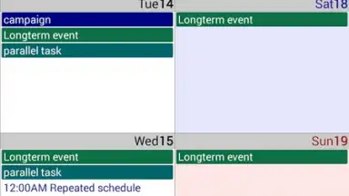 Calendar Pad screenshot 3
