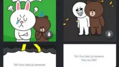 LINE Card screenshot 2