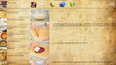Delicious recipes screenshot 4