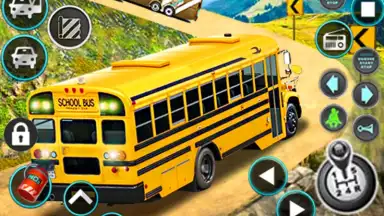 Offroad School Bus Driver Game screenshot 8