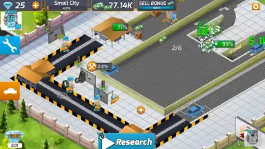 Idle Car Factory screenshot 2