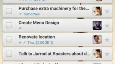 Wunderlist screenshot 2