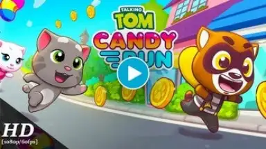 Talking Tom Candy Run screenshot 1