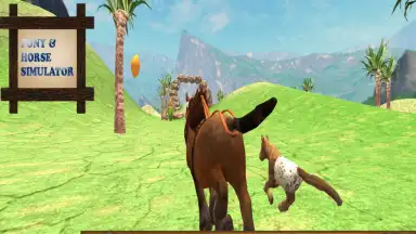 Pony Horse Simulator Kids 3D screenshot 9