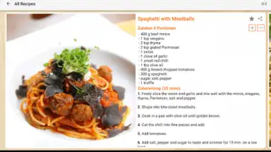 Pasta Rezepte screenshot 6