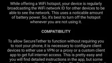 SecureTether WiFi screenshot 3