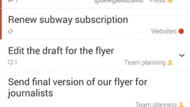 Todoist screenshot 3