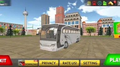 City Coach Bus Simulator 3D: New Bus Games Free screenshot 4
