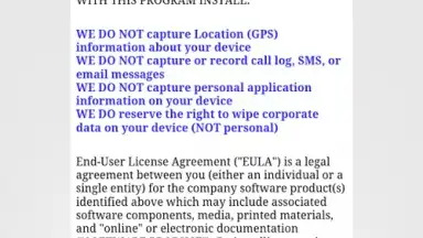 AirWatch Agent screenshot 5