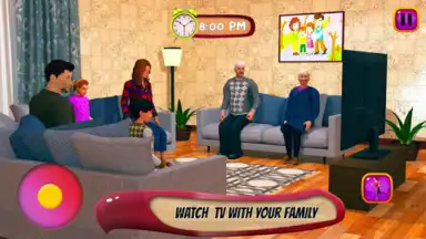 Virtual Mother Life Simulator - Baby Care Games 3D screenshot 6