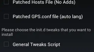 Root Tweaker screenshot 2