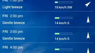 Transparent Clock Weather Cisco screenshot 3