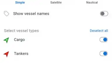 MarineTraffic screenshot 23