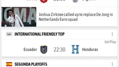 BeSoccer screenshot 9