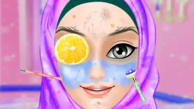 Hijab Girl Salon- Muslim Fashion Princess Makeover screenshot 3