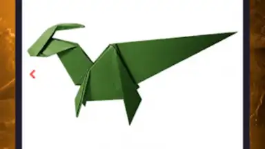 Origami dinosaurs paper shapes screenshot 18