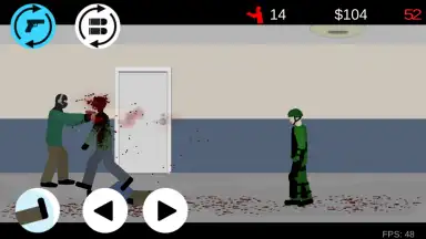 Flat Zombies: Cleanup and Defense screenshot 10
