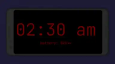 Night Clock (Digital Clock) screenshot 7