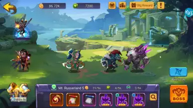 Tap Heroes: Clicker War screenshot 9