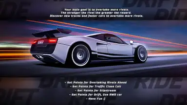 Drift Ride - Traffic Racing screenshot 1