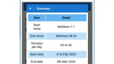 Bible Plan screenshot 3